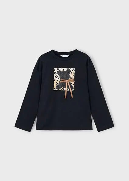 4010 MAGLIETTA M/L NERO MAYORAL