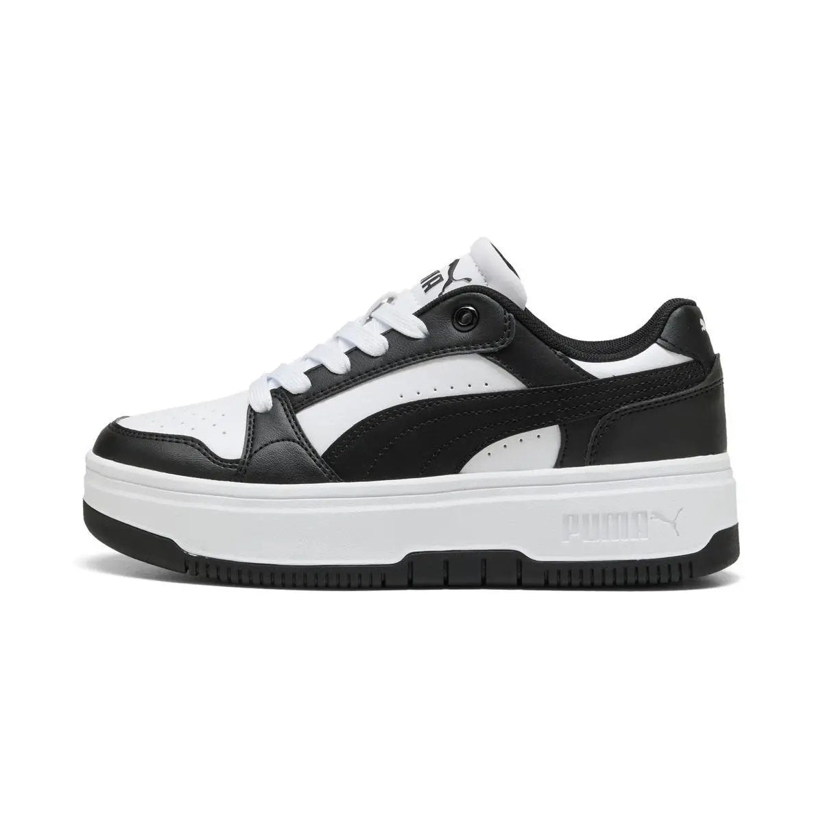 403737 REBOUND FEMME JR BIANCO NERO PUMA