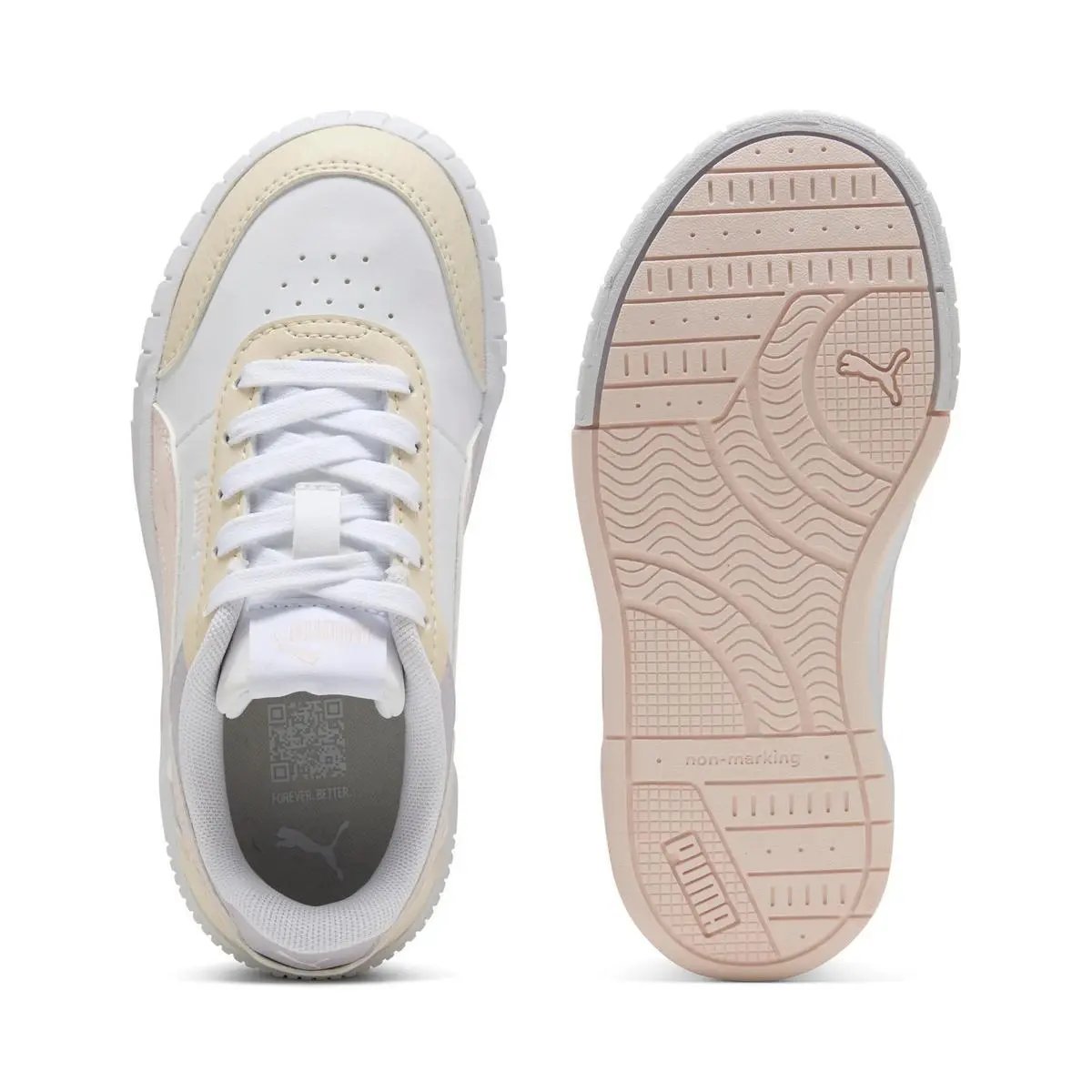 403747 CARINA MIA PS BIANCO BEIGE PUMA