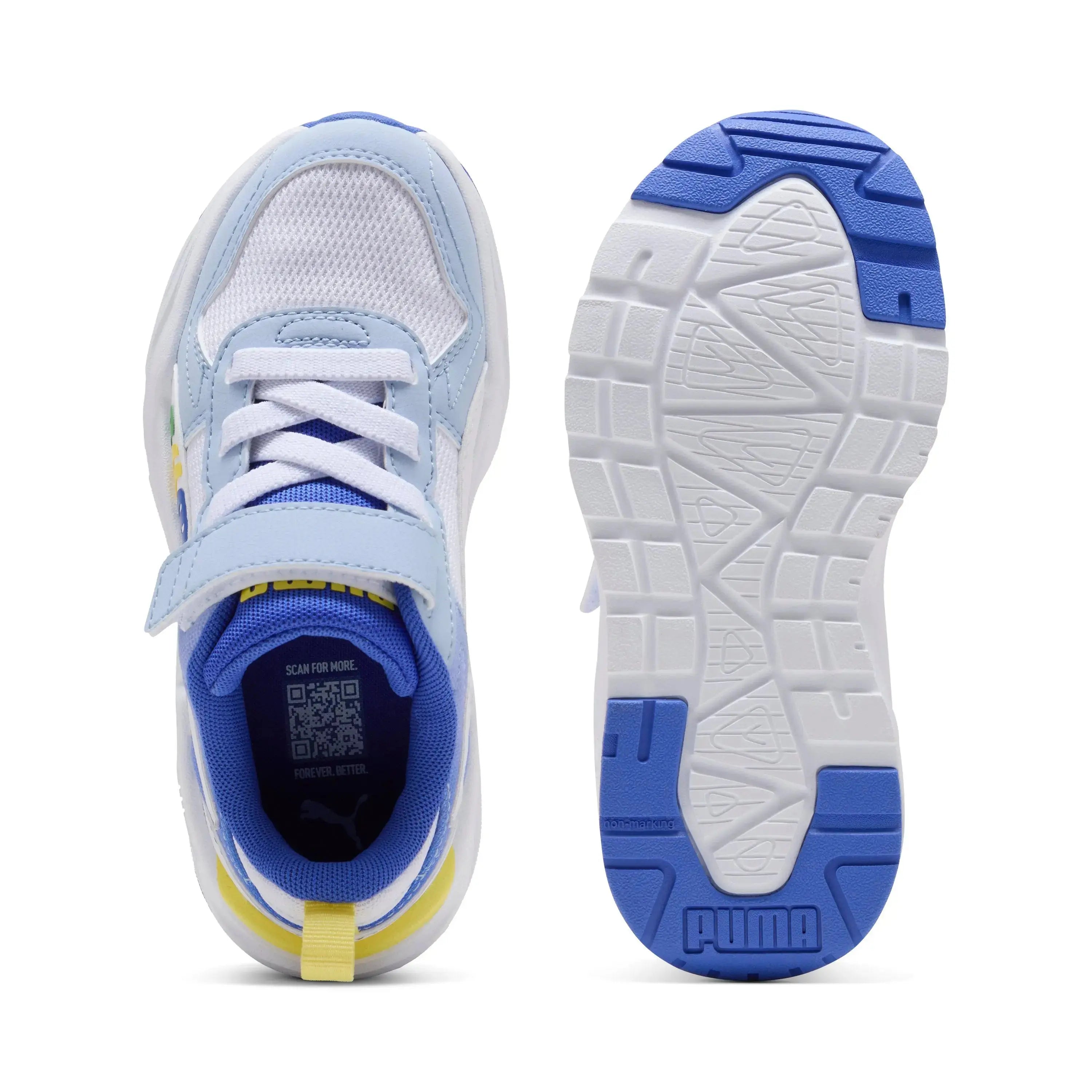 405020 TRINITY 2 LT COME ON AC+PS BLU/BIANCO PUMA