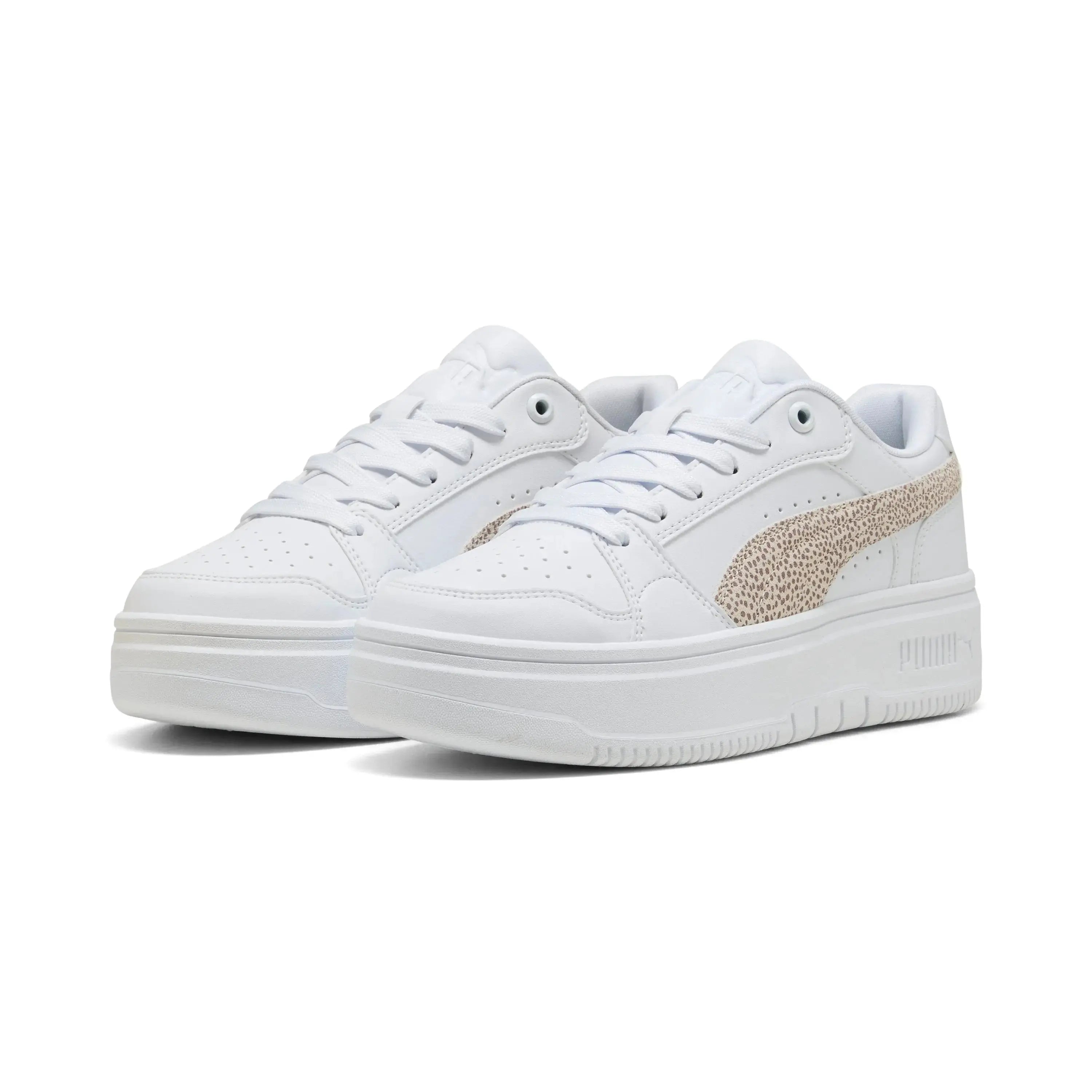 406062 RBOUND FEMME LOW TOPCAT BIANCO PUMA