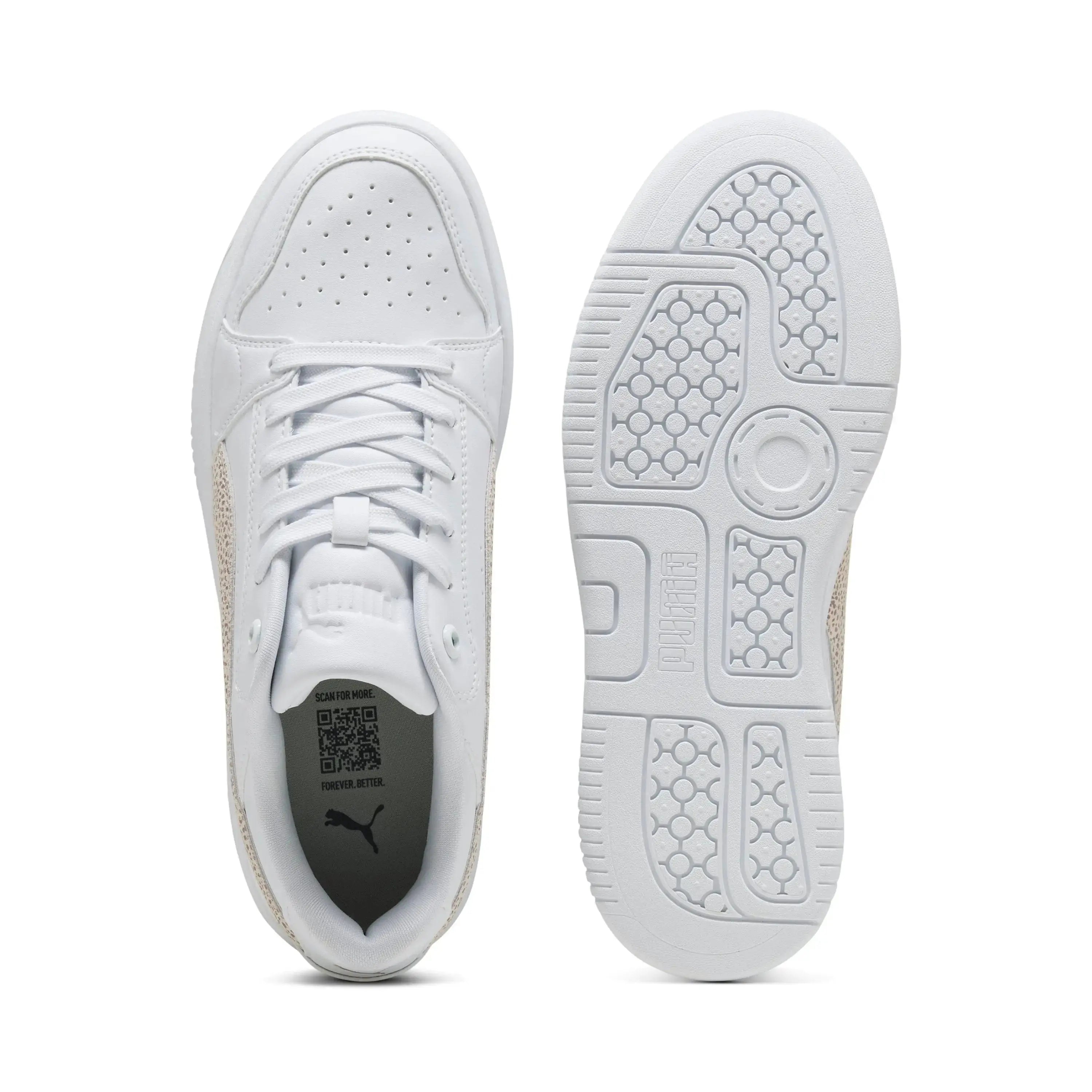406062 RBOUND FEMME LOW TOPCAT BIANCO PUMA
