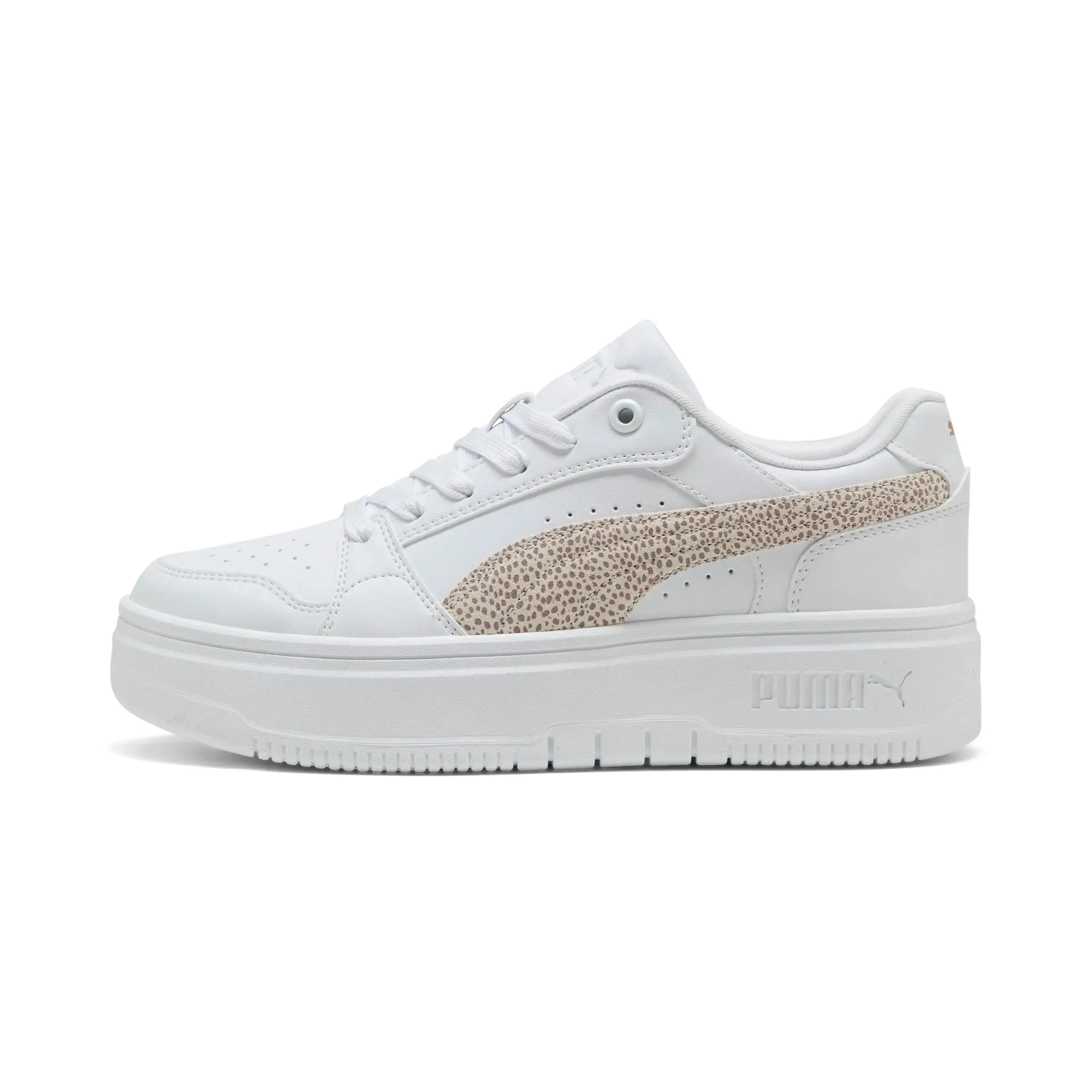 406062 RBOUND FEMME LOW TOPCAT BIANCO PUMA