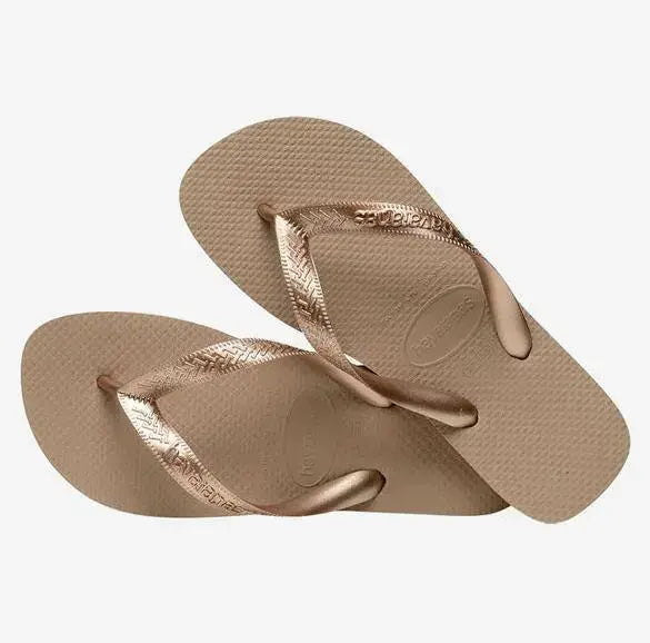 4137428 TOP TIRAS ROSA ORO HAVAIANAS