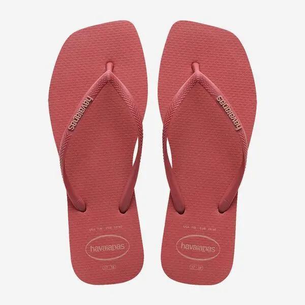 4148959 SLIM SQUARE LOGO POP UP ROSSO SCURO HAVAIANAS