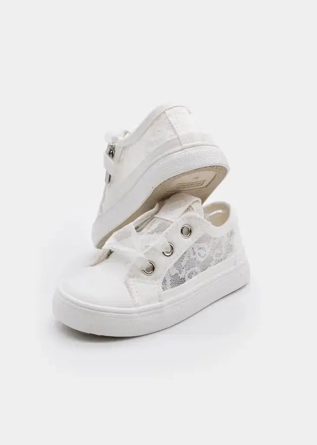 41725 SCARPA SPORTIVA TRAFORATA BIANCO MAYORAL