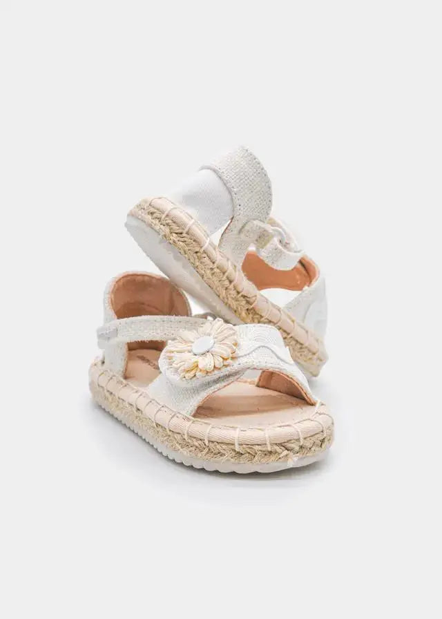 41753 SANDALI YUTA FIORE BIANCO MAYORAL