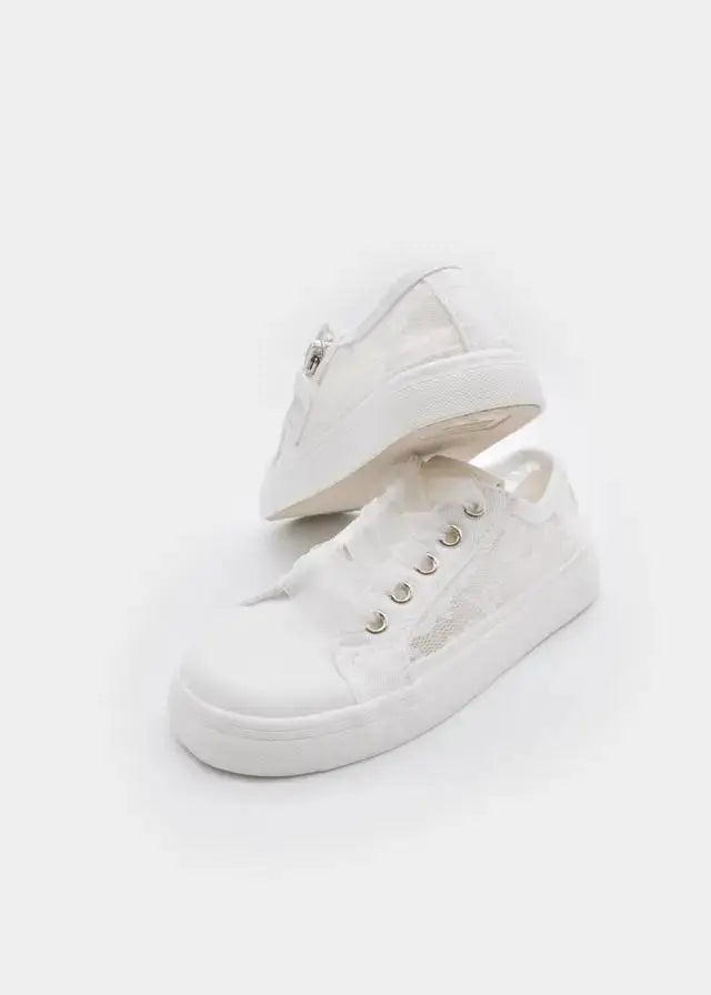 43725 - 45725 SCARPA SPORTIVA TRAFORATA BIANCO MAYORAL