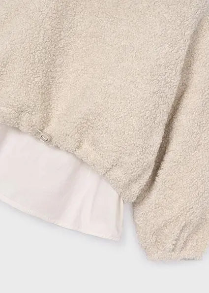 4431 FELPA COMBINATA TEDDY PANNA MAYORAL