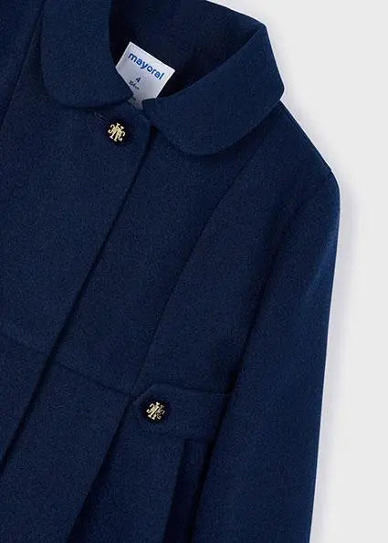 4440 CAPPOTTO DI PANNO BLU NAVY MAYORAL