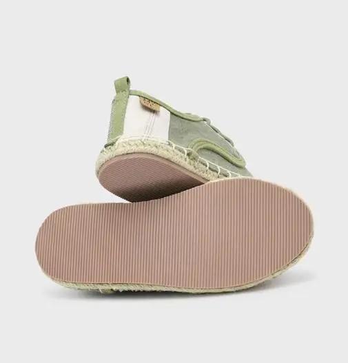 45682 ESPADRILLAS CORDONCINI VERDE MAYORAL