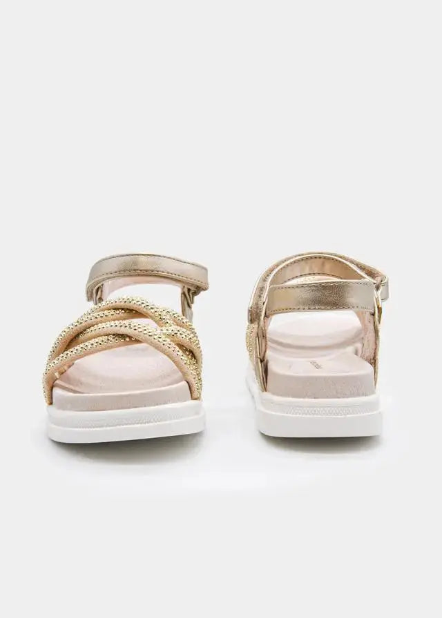 45738 SANDALI STRASS ORO MAYORAL