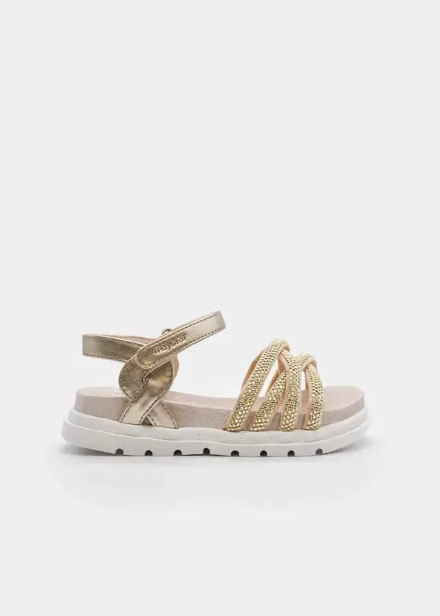 45738 SANDALI STRASS ORO MAYORAL