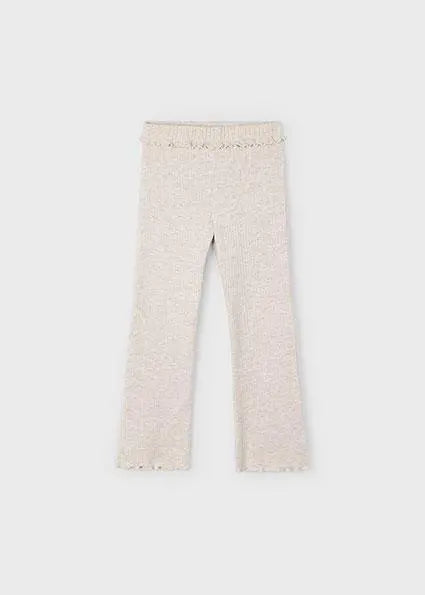 4717 LEGGINGS COSTINE FLARE SABBIA MAYORAL