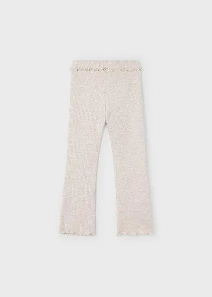 4717 LEGGINGS COSTINE FLARE SABBIA MAYORAL