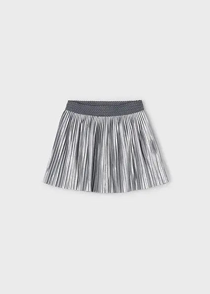 4903 GONNA PLISSETTATA ARGENTO MAYORAL