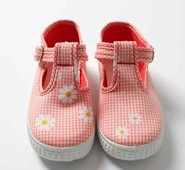 51094 SANDALIA HEB.VICHY MARGARITAS CORALLO CIENTA