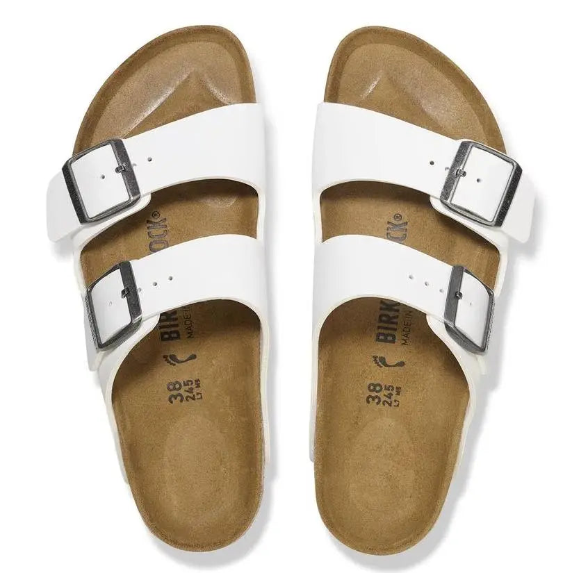 552683 ARIZONA BIRKO FLOR BIANCO BIRKENSTOCK