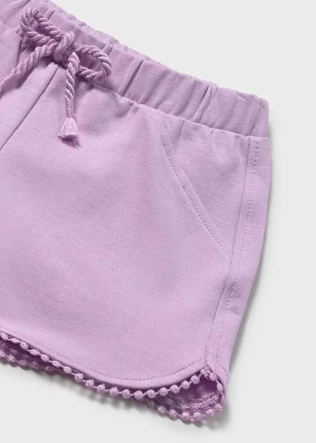 603 SHORTS FELPA BASICO LILLA MAYORAL