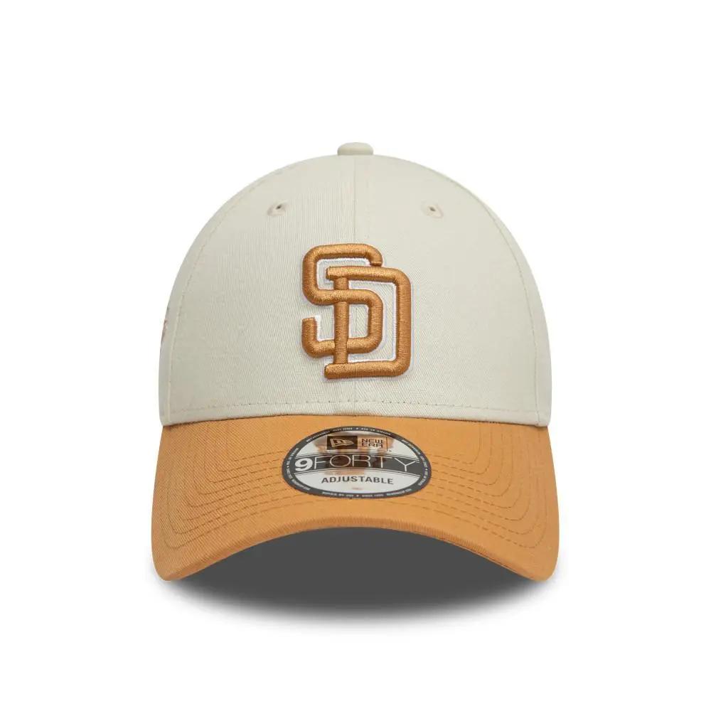 60595 WS PATCH 9FORTY BEIGE NEWERA