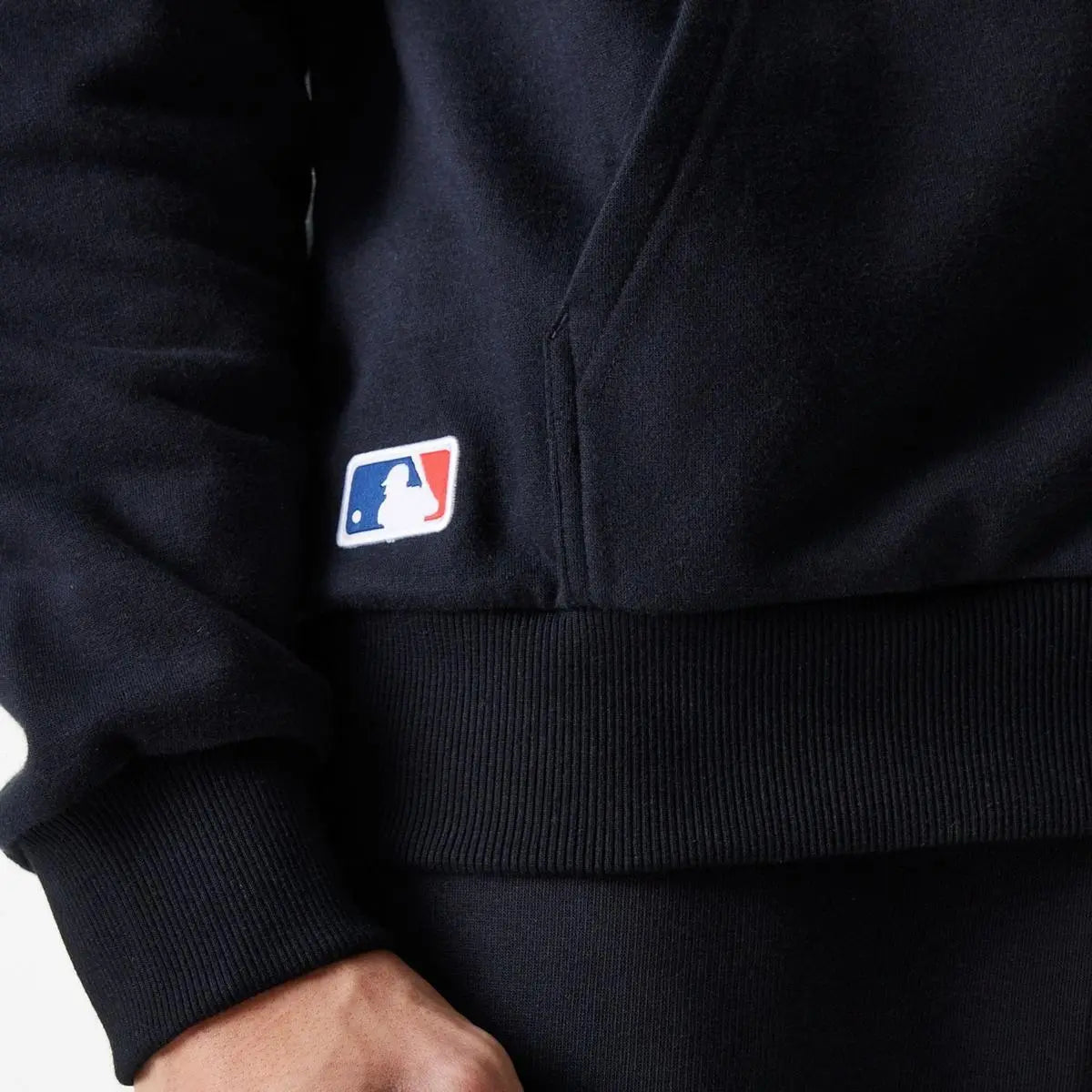 60675 NOS MLB LE MIDI OS HOODIE BB NERO NEWERA