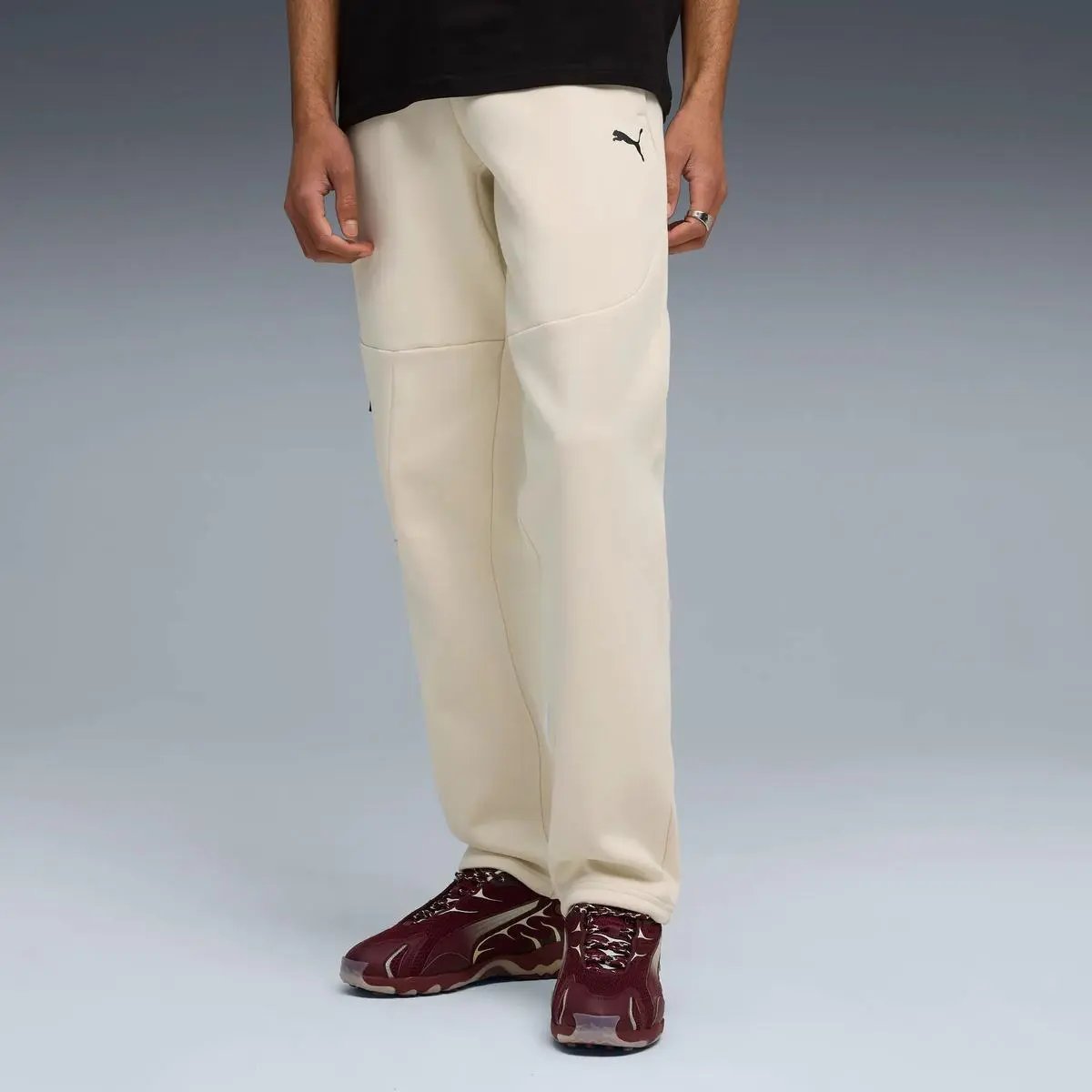 629682 TECH TRACK PANTS ALPINE BEIGE PUMA