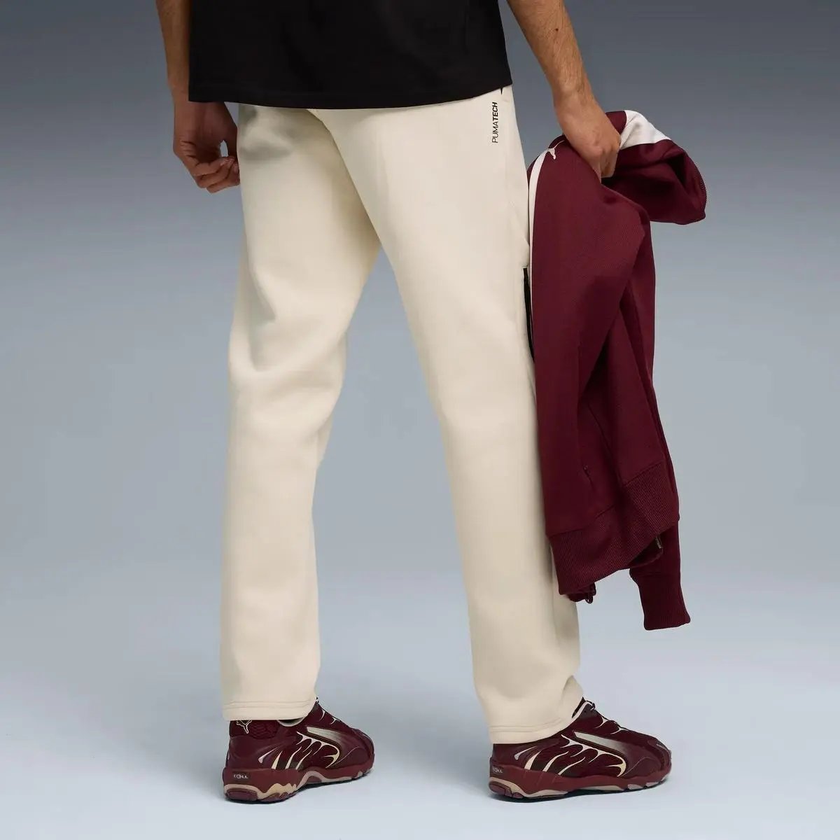 629682 TECH TRACK PANTS ALPINE BEIGE PUMA