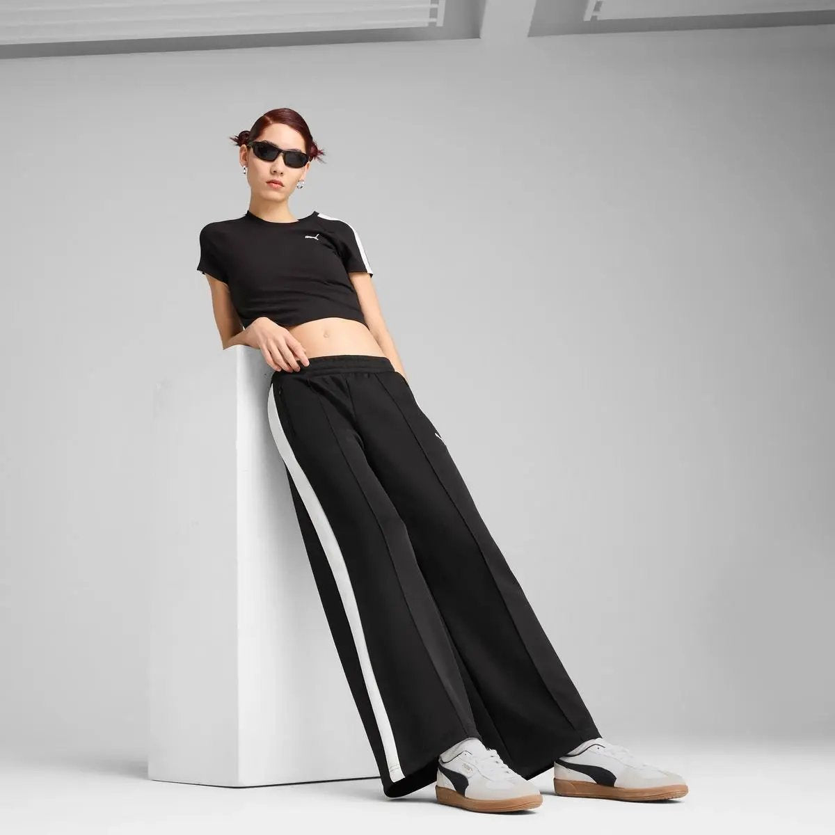 629803 T7 LOW RISW TRACK PANTS NERO PUMA