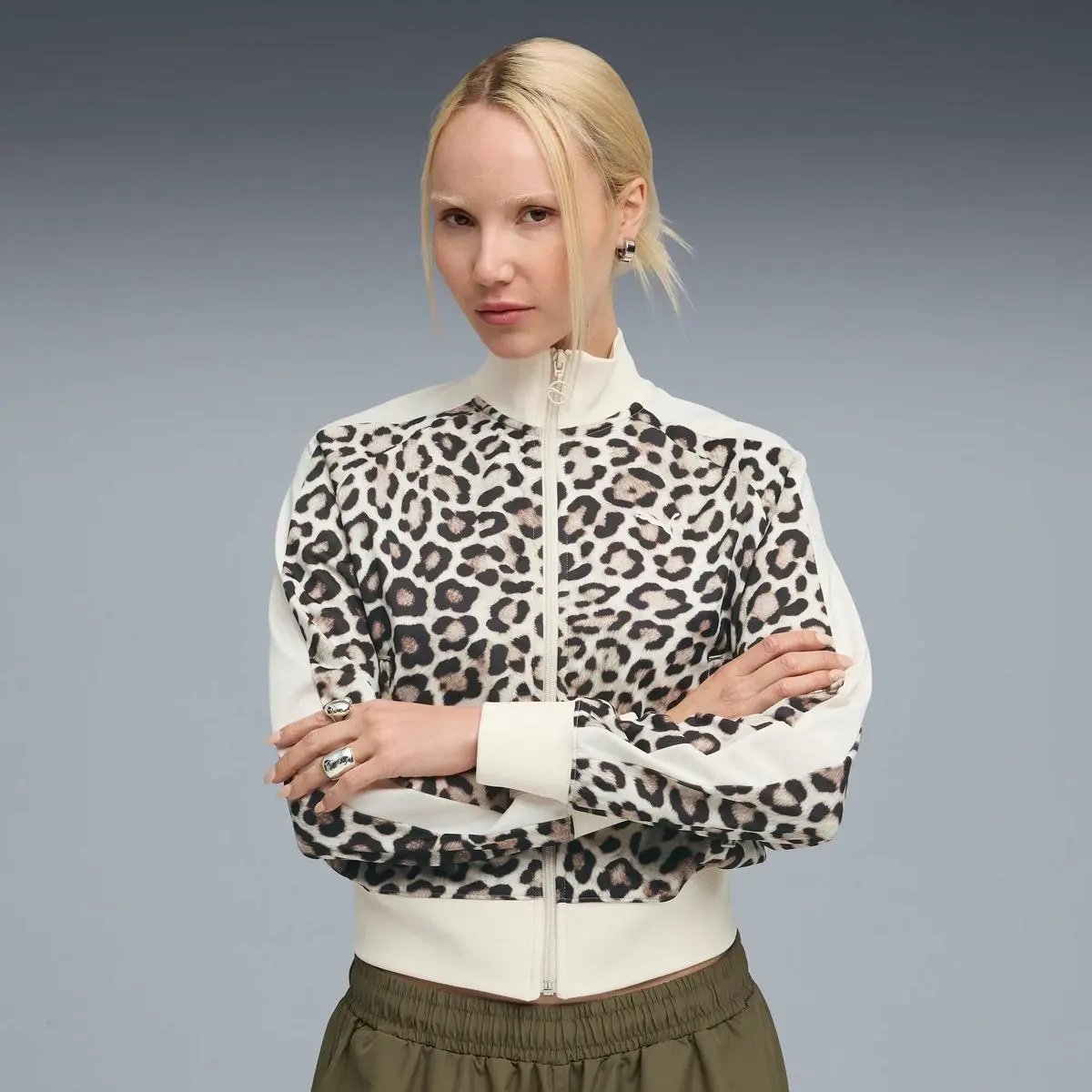 632342 T7 LEO LUXE AOP TRACK JACKET BEIGE LEOPARD PUMA