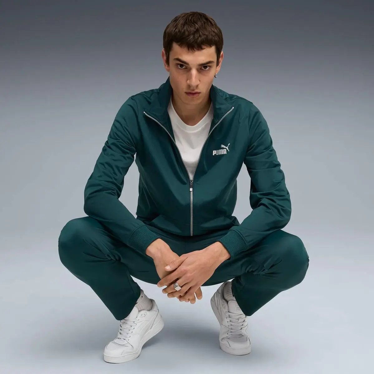 634457 MAXIMAL METALLIC T JACKET VERDE PUMA