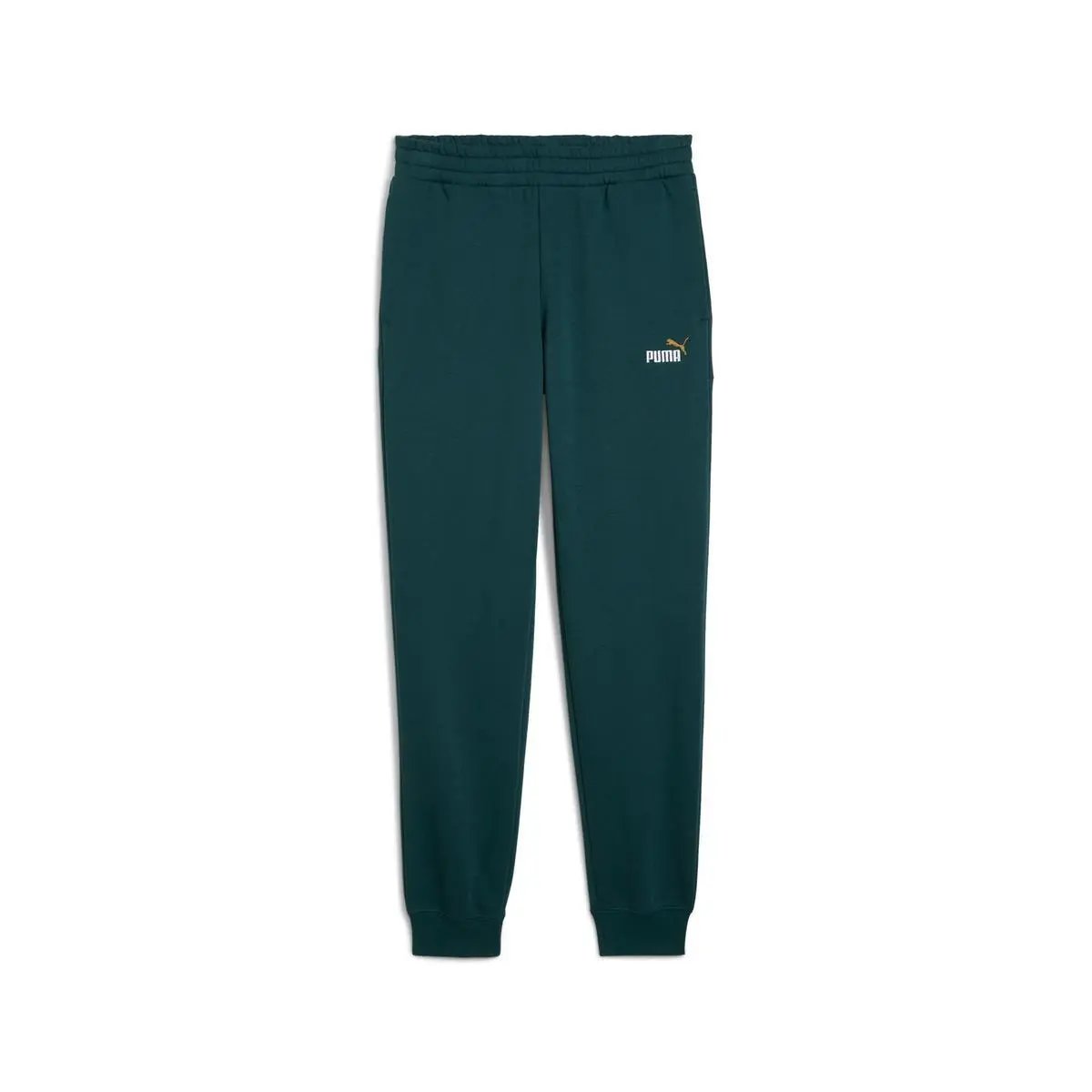 684713 ESS 2 COLOR LOGO SWEATPANTS VERDE PUMA