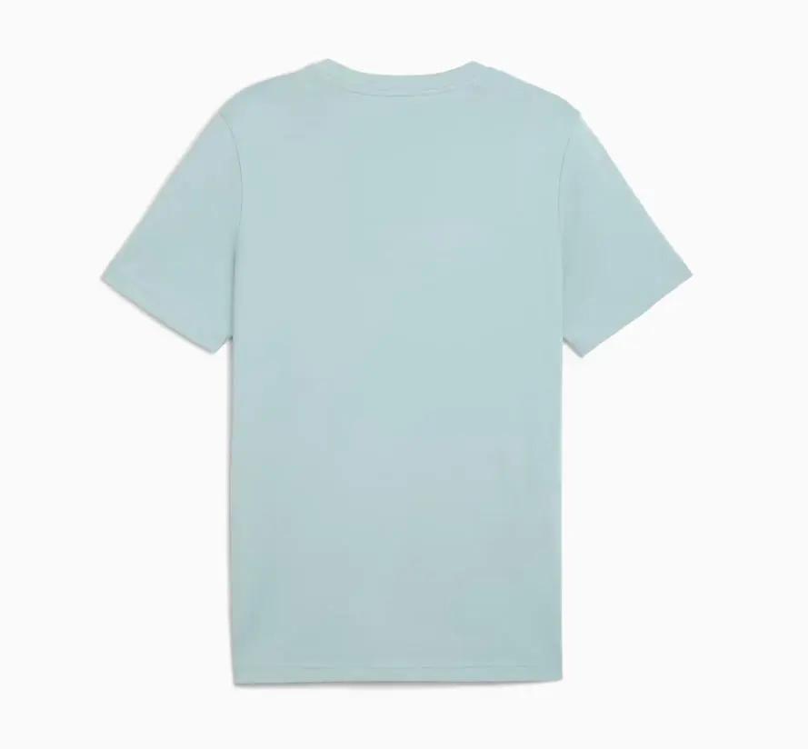 684717 ESS 2 COLOR SMALL LOGO TEE CELESTE PUMA