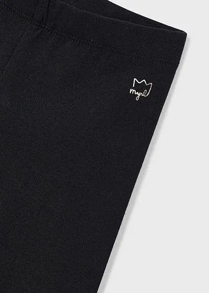 717 LEGGINGS ELASTICO BASIC NERO MAYORAL