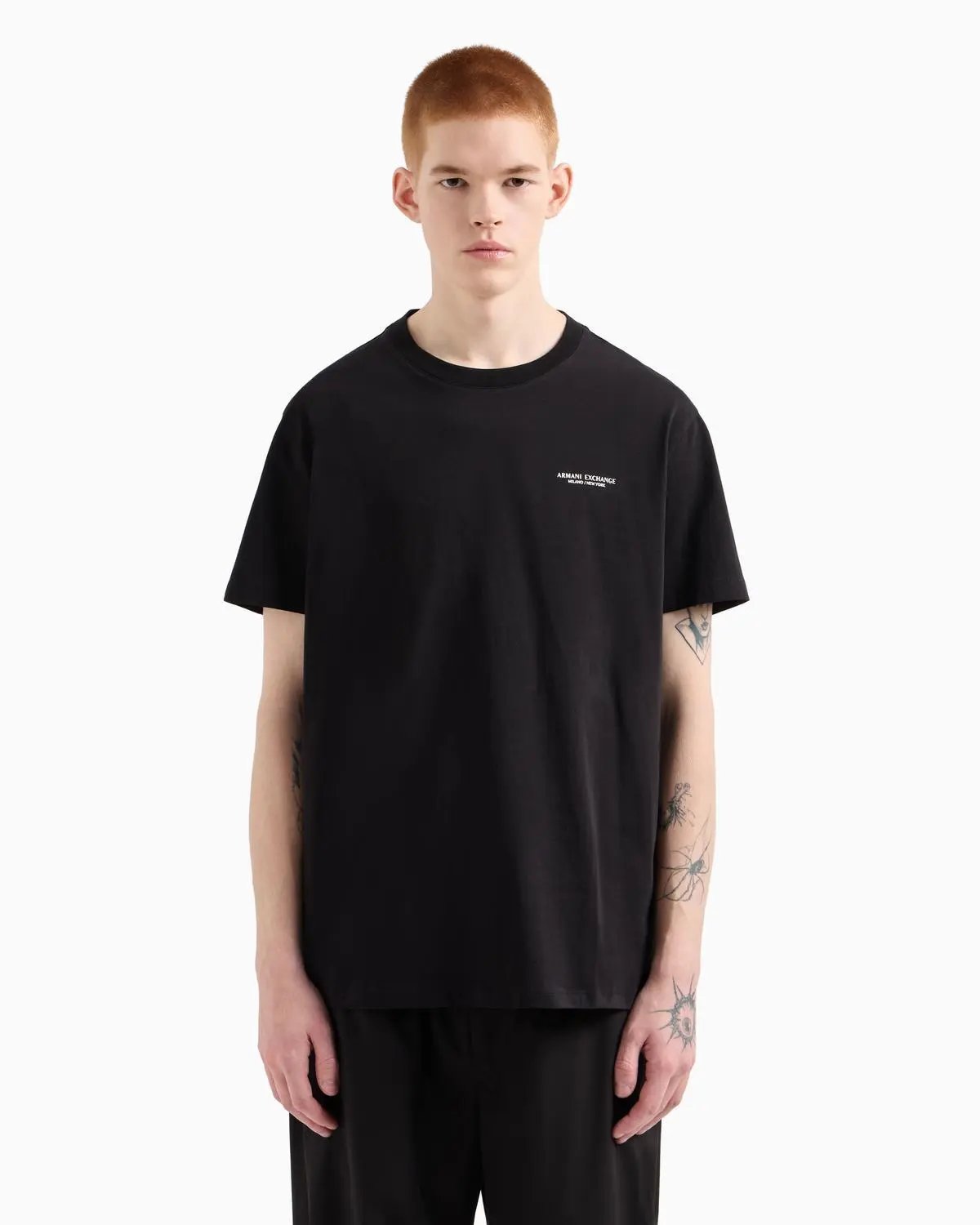 8NZT91 Z8H4Z T-SHIRT NERO ARMANI