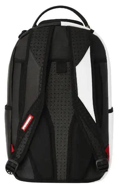 910B6253NSZ SHARK CENTRAL INVERTED SPLIT BIANCO E NERO SPRAYGROUND
