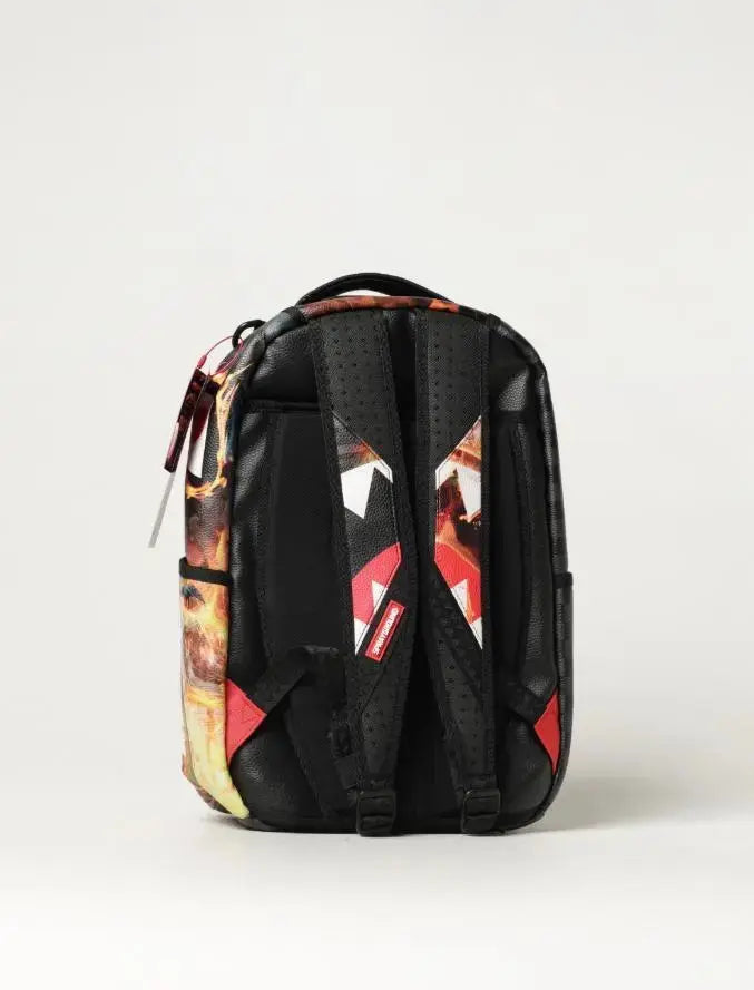 910B6358NSZ SHARKS CHECK NERO SPRAYGROUND