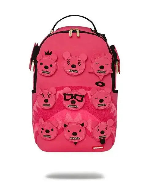 910B6822NSZ MINI BEAR POCKETS DLX BACKPACK ROSA SPRAYGROUND