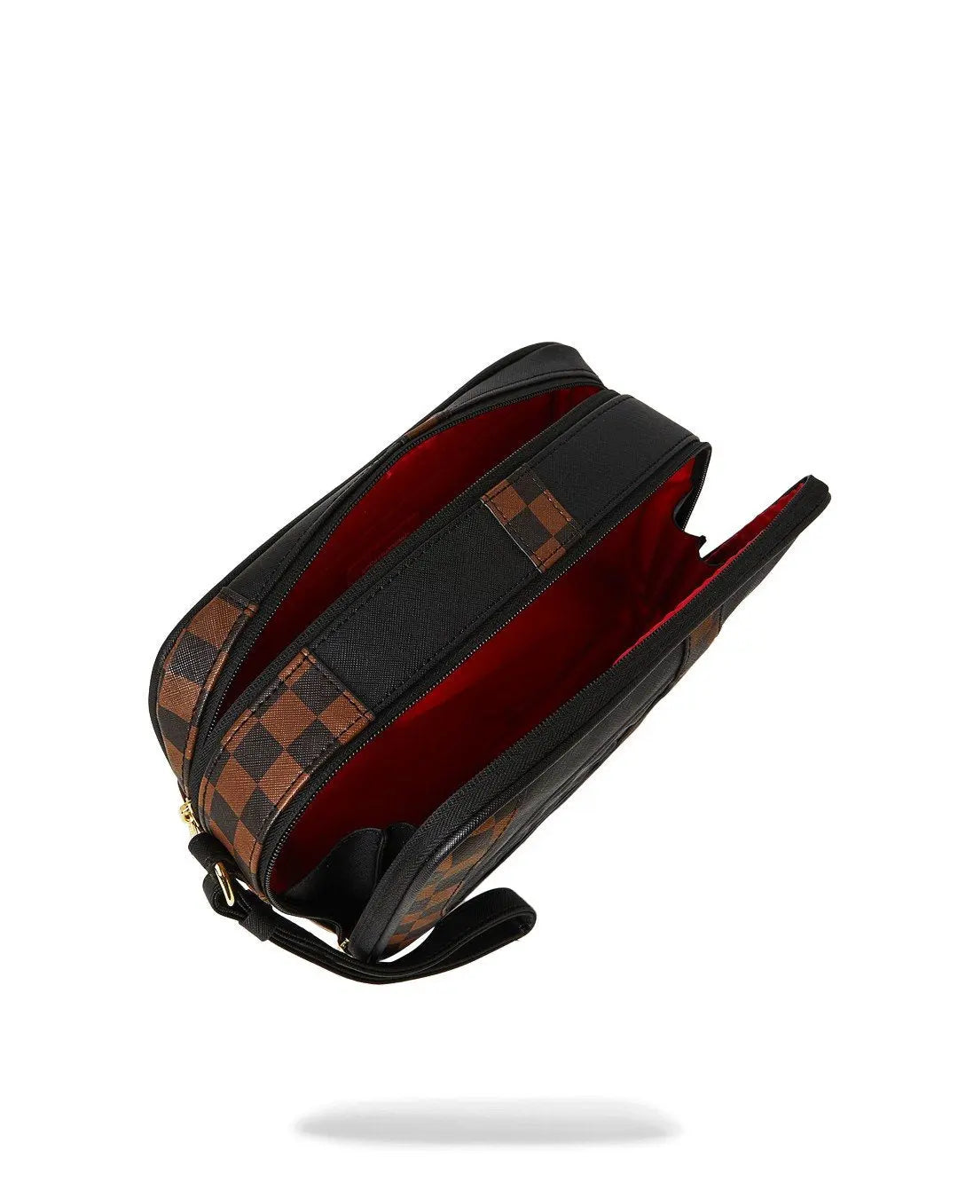 910B8282NSZ JETSTREAM BROWN TOILETRY BAG UNICO SPRAYGROUND