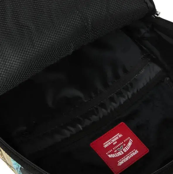 910B8782NSZ MONOPOLY MONEY STACKS BACKPACK NERO SPRAYGROUND