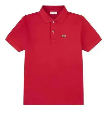 947354 LCB NON-ORGANIC PETIT PIQUE POLO ROSSO LACOSTE