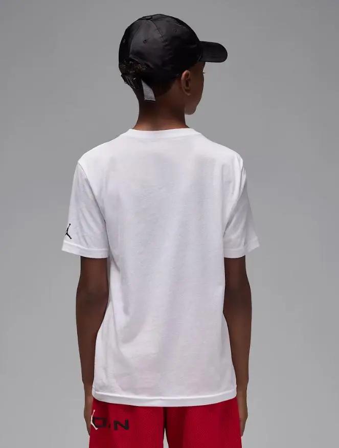 95F159 JDB GHOST MAN SS TEE BIANCO NIKE