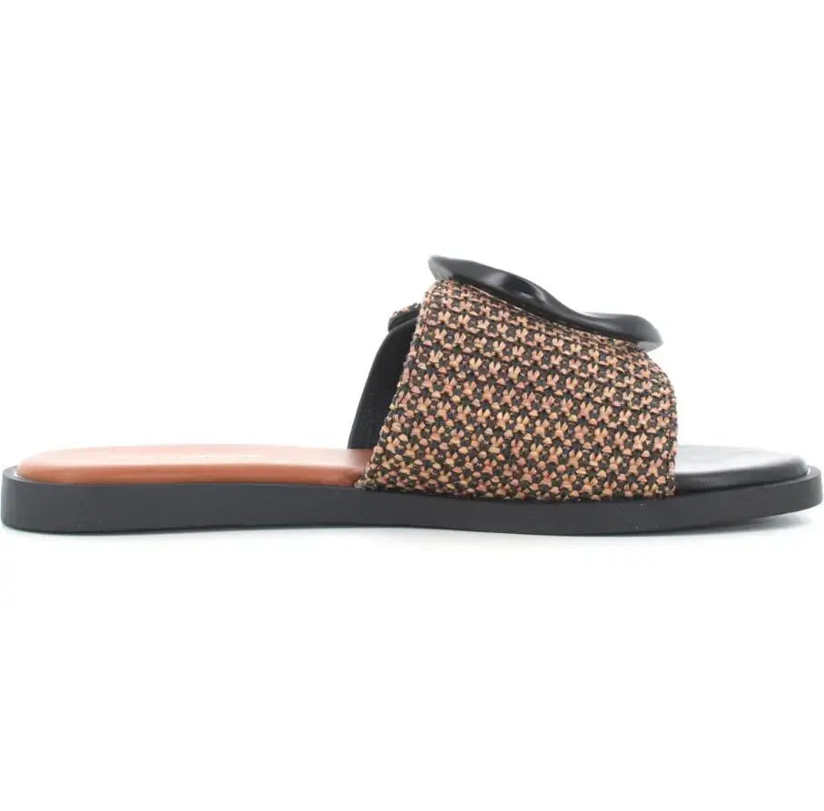 9661 GEA PALA MUJER SANDALI NERO NOA HARMON