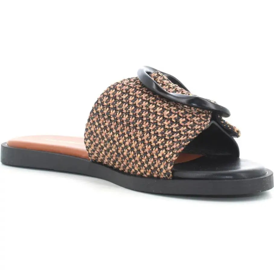 9661 GEA PALA MUJER SANDALI NERO NOA HARMON