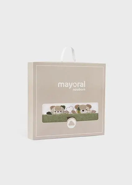 9958 COPERTINA MOTIVO VERDE OLIVA MAYORAL