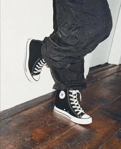 A11909C CTAS WEDGE HI NERO CONVERSE