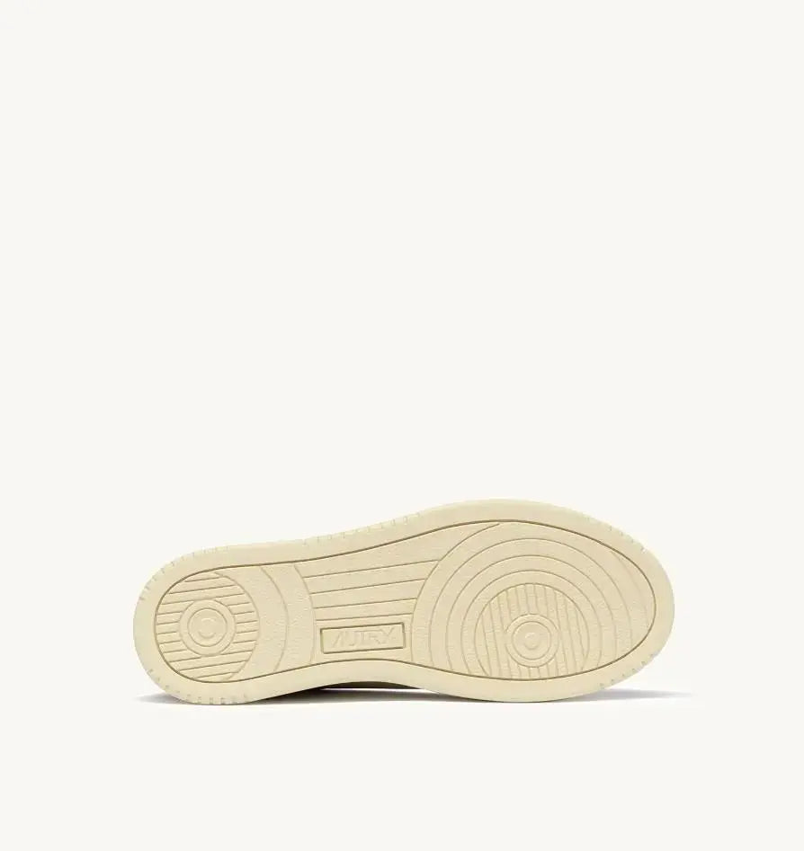AULW-PK03 MEDIALIST LOW WOM BIANCO/NERO AUTRY