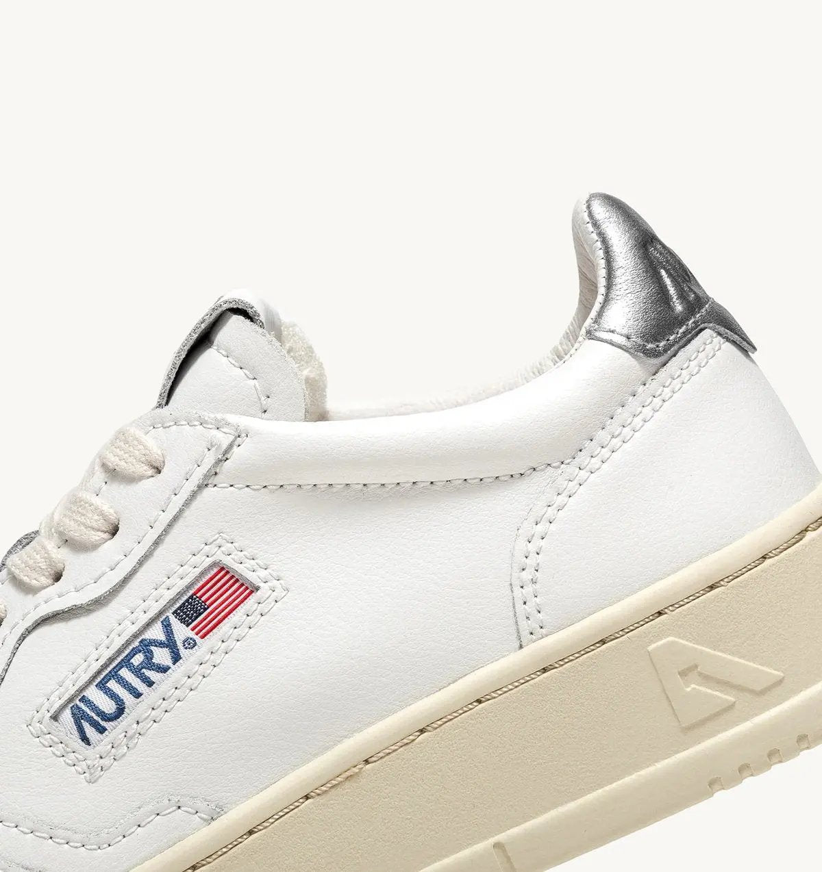 AULWLL05 MEDIALIST LOW SNEAKERS BIANCO AUTRY