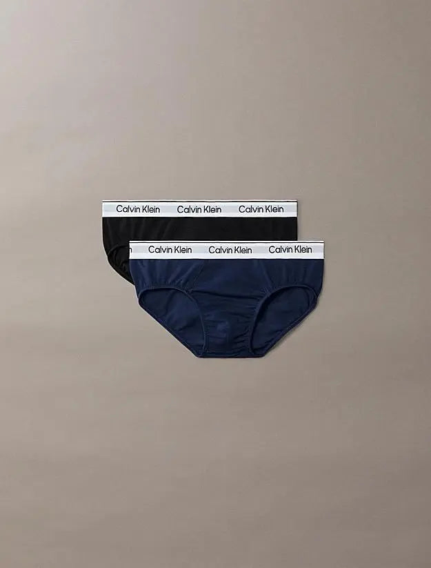 B700508T 2PK BRIEF BLU/NERO CALVIN KLEIN