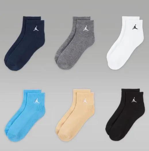 BJ0593 JHN EVERYDAY ESSENTIALS 6PK AN MULTICOLOR NIKE