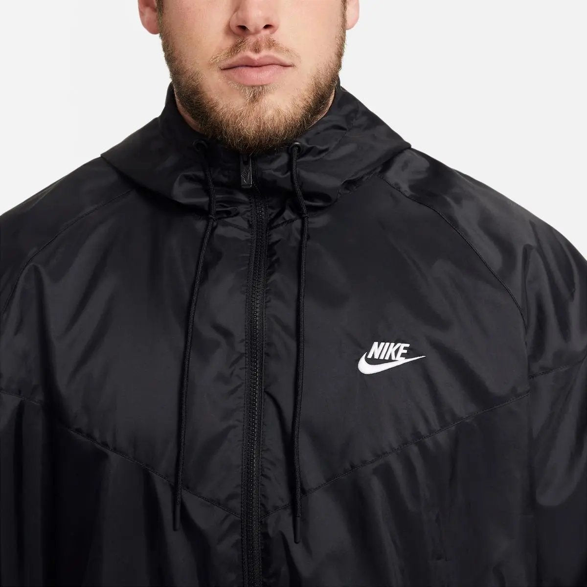 DA0001 M NK WVN LND WR HD JKT NERO NIKE